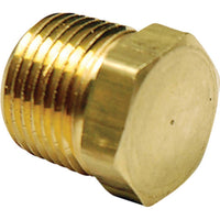HEX HEAD PLUG BRASS