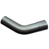 codo de aluminio ( 5"x15") 45*