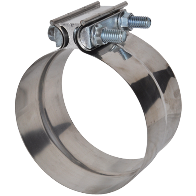 CLAMP PREFORMED ROUND 5¨ STAINLESS STEEL