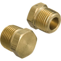HEX HEAD PLUG BRASS