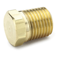 HEX HEAD PLUG BRASS