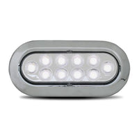 6" OVAL BACK-UP 10 LED
