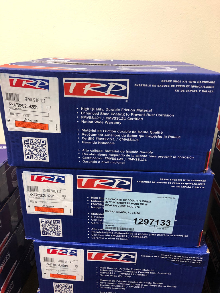 BRAKE SHOES TRP 1443 (FRONT)