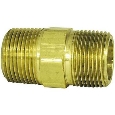 HEX NIPPLE 1/2 BRASS NYLON AIR BRAKE TEE