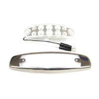 AMBER CLEAR OVAL MARKER LIGHT 10 LED