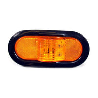 AMBER OVAL MID-TURN LIGHT LED SEALED KIT