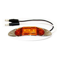 AMBER SIDE MARKER LIGHT 3 LED