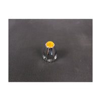 COLOR TOP REFLECTOR THREADED NUT COVER WITH FLANGE